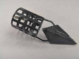 Кормушка Vikfish сербская пуля D25, 50 гр. леска, ил
