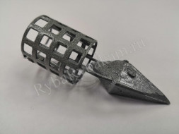 Кормушка Vikfish сербская пуля D30, 30 гр. леска, песок