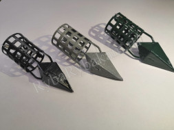 Кормушка Vikfish сербская пуля D30, 30 гр. леска, песок