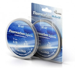 Леска ALLVEGA Fluorocarbon Hybrid 0.10 30м